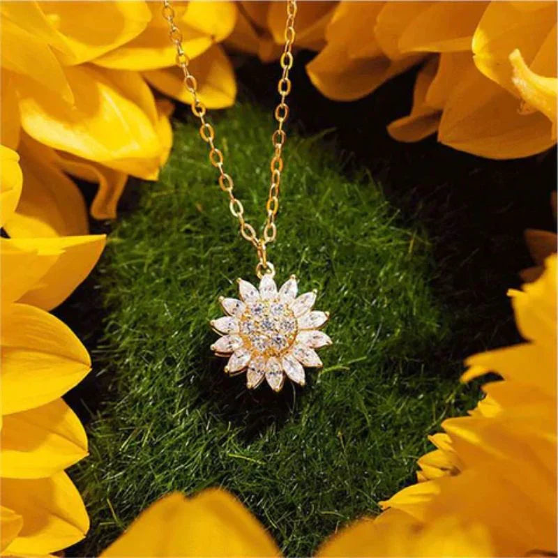 COLLAR GIRASOLES GIRATORIOS ANTI-ESTRES (personaliza tu combo con caja sorpresa)