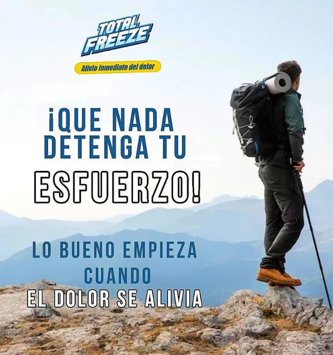 TOTAL FREEZE - SPRAY ANALGÉSICO DE HIELO LÍQUIDO