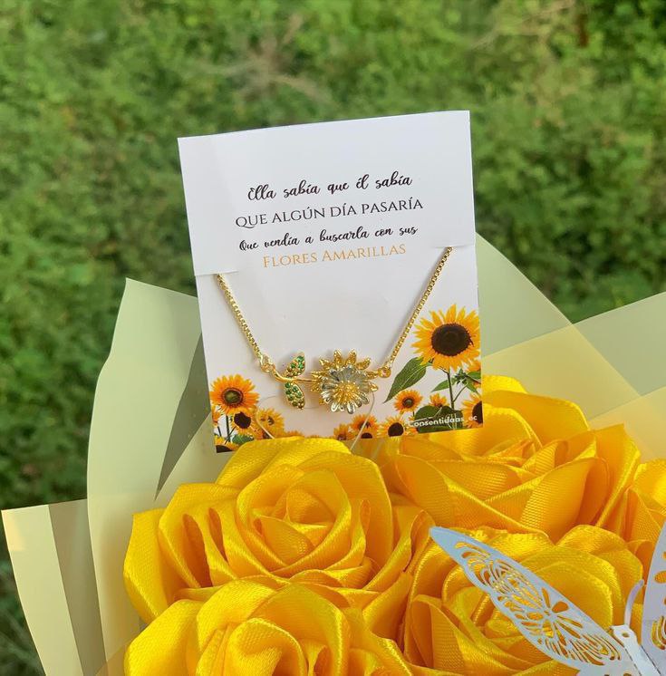 COLLAR GIRASOLES GIRATORIOS ANTI-ESTRES (personaliza tu combo con caja sorpresa)